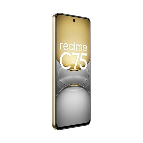 realme C75 6,7" (128Go ROM /(8GB jusqu'à 24Go) - 5828mAH/45W - 50MP - Lightning Gold
