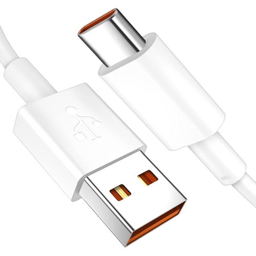 XIAOMI Câble Original USB C Charge Turbo 6A pour Chargeur 33W,67W et 120 Watts
