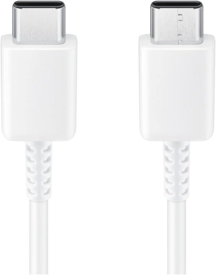 Samsung Cable Original Type C- Type C Fast Charge pour Chargeur 15W,25W et 45 Watts