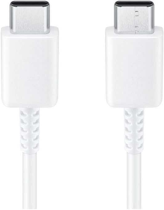 Samsung Cable Original Type C- Type C Fast Charge pour Chargeur 15W,25W et 45 Watts