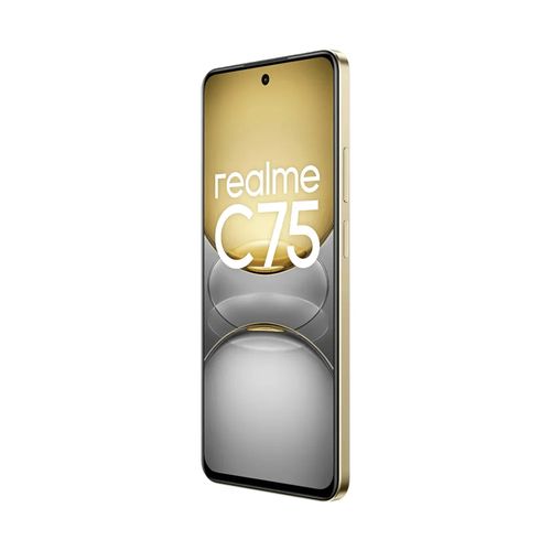 realme C75 6,7" (128Go ROM /(8GB jusqu'à 24Go) - 5828mAH/45W - 50MP - Lightning Gold
