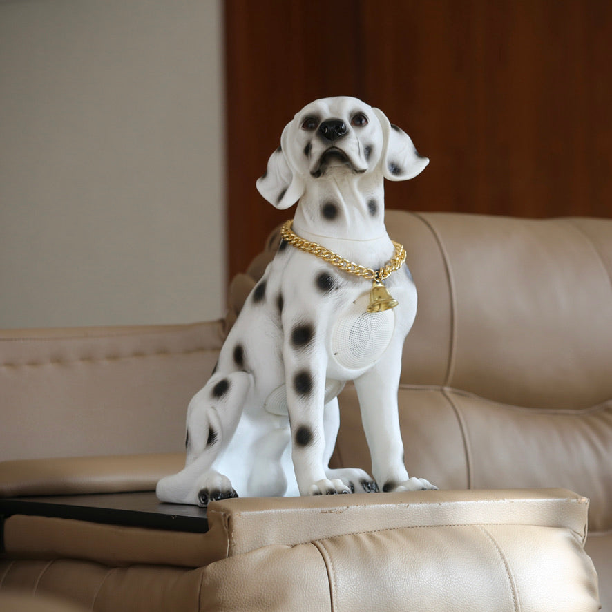 Pack Summer 2 Haut-parleurs Bulldog & Dalmatien - Son exceptionnel - 55 cm