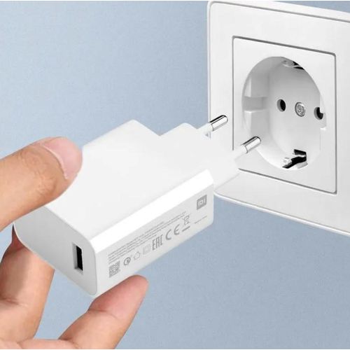 XIAOMI Chargeur 33W Turbo Fast Charge Original Sans Cable
