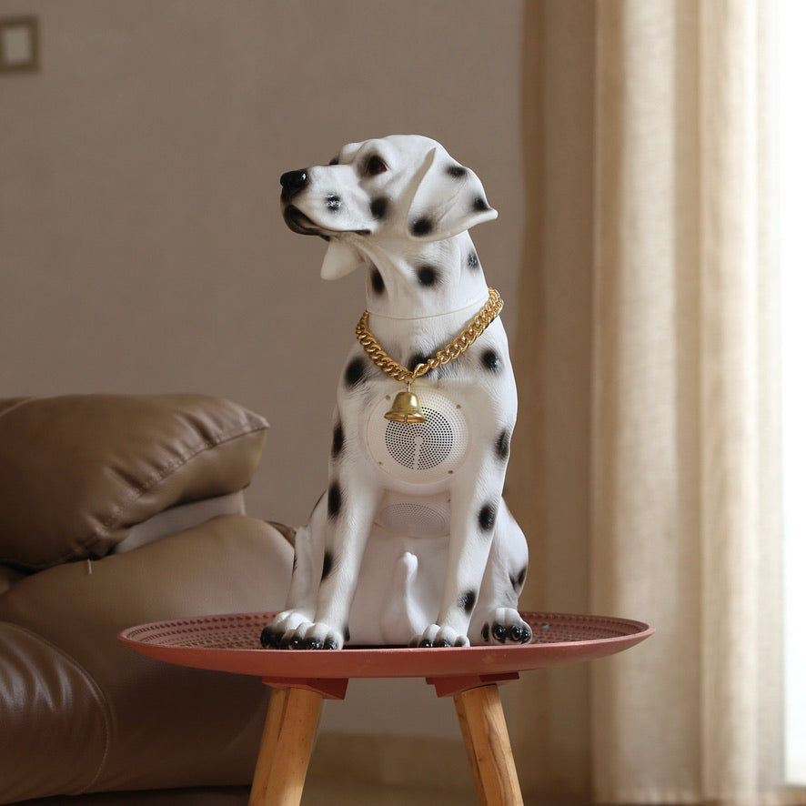 Pack Summer 2 Haut-parleurs Bulldog & Dalmatien - Son exceptionnel - 55 cm