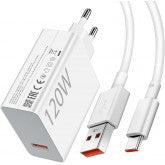Chargeur adapté pour Mi 120W Rapide avec Câble USB type C