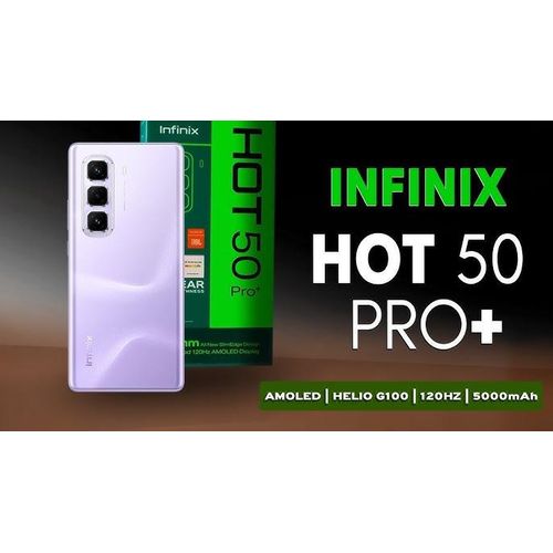 Infinix Hot 50 Pro Plus - 6.7" - 256 Go - 8 Go RAM - Purple