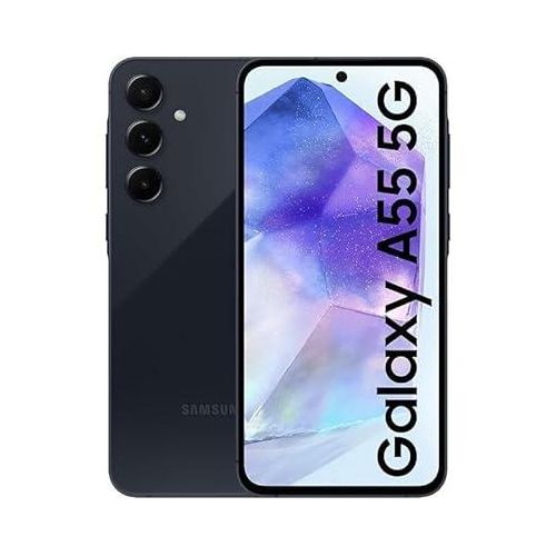 Samsung Galaxy A55 5G - 6.5''-(8 GB -128GB)-50MP+12MP+5MP+/32MP- BLACK