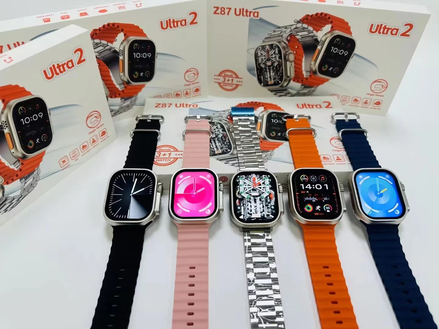 Montre intelligente Z87 Ultra 2 pour hommes et femmes