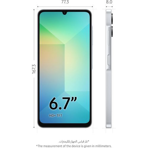 Samsung Galaxy A06 - 4GB + 64GB - Light blue
