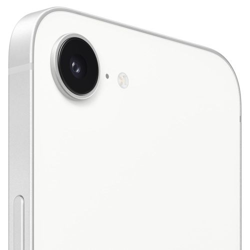 Apple iPhone 16e 128 Go white 8 Go RAM 48 Mpx 6.1 Puce A18 iOS Bouton Action 5G