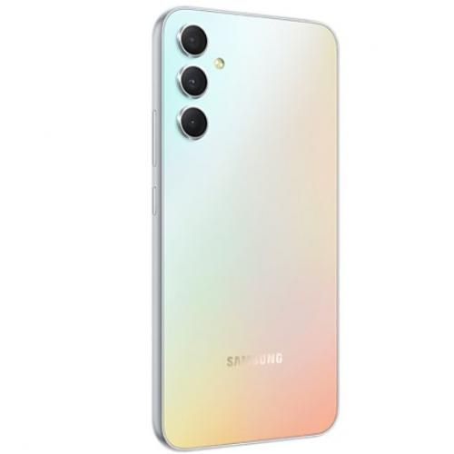 Samsung Galaxy A34 – 6.6" – 8 Go RAM + 128 Go ROM – 5000 mAh – Silver