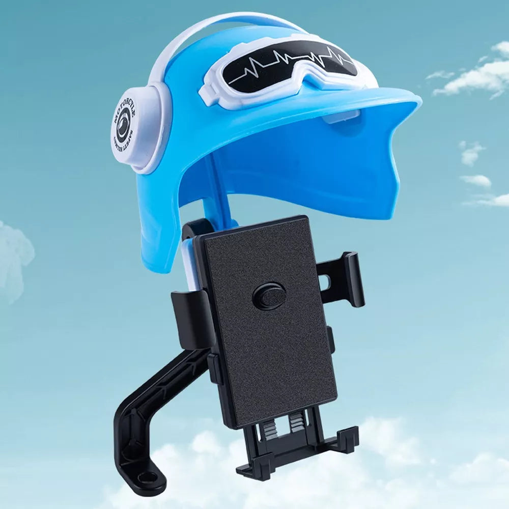 Support Téléphone Moto Universel avec Pare-Soleil et Support GPS