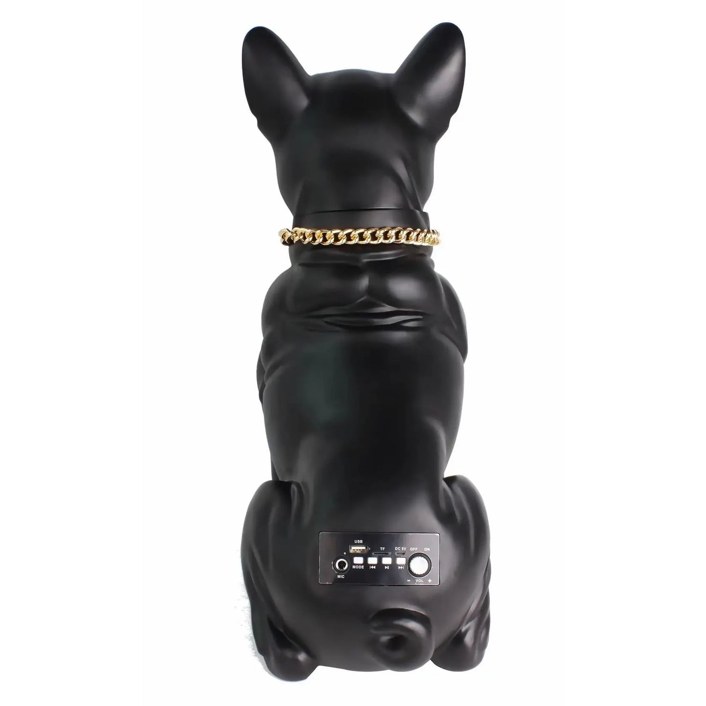 SoundPaws Chien Bouledogue Haut-parleur Portable (51 cm de hauteur)