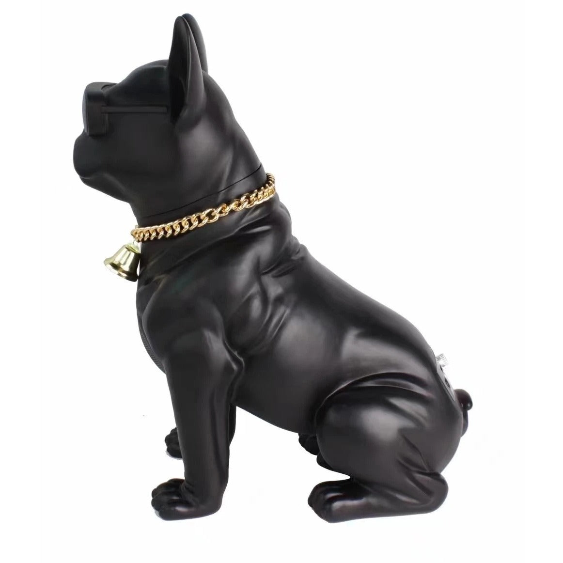 SoundPaws Chien Bouledogue Haut-parleur Portable (51 cm de hauteur)