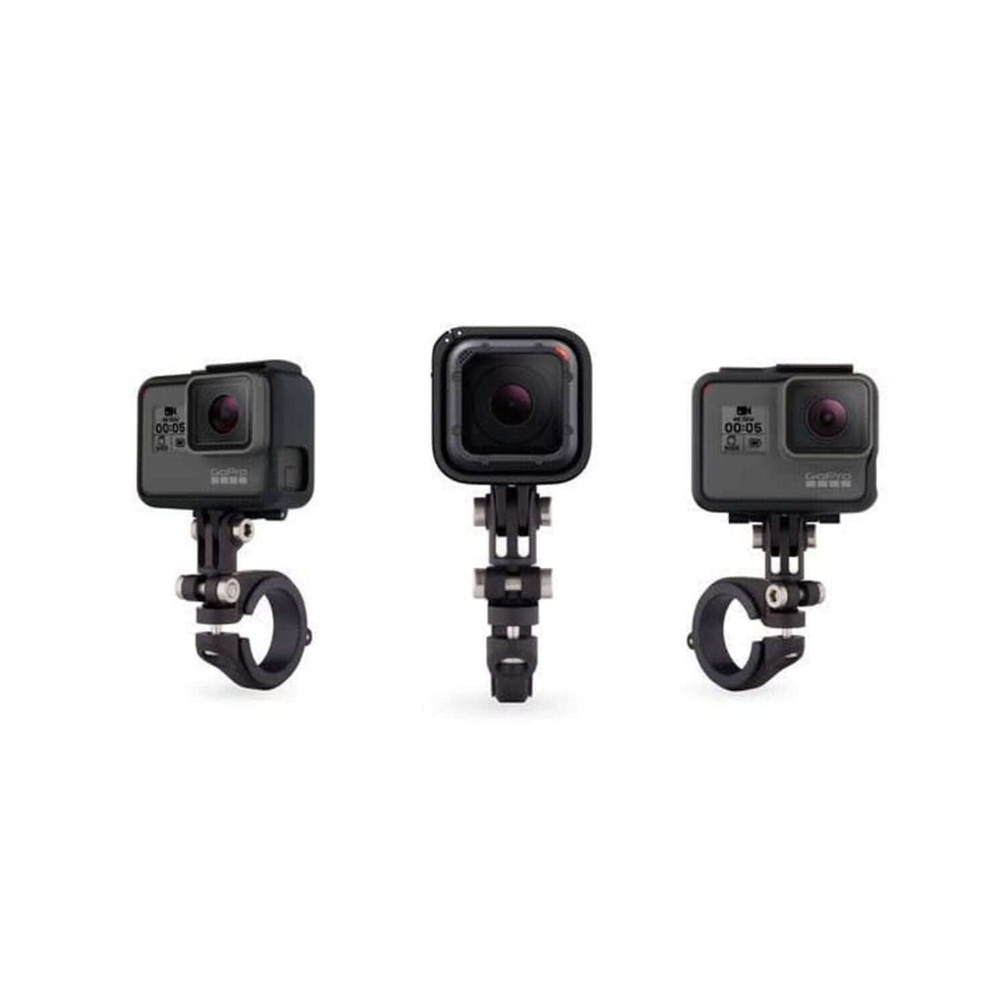 Fixation pour guidon/tige de selle/tube pour appareil Go Pro