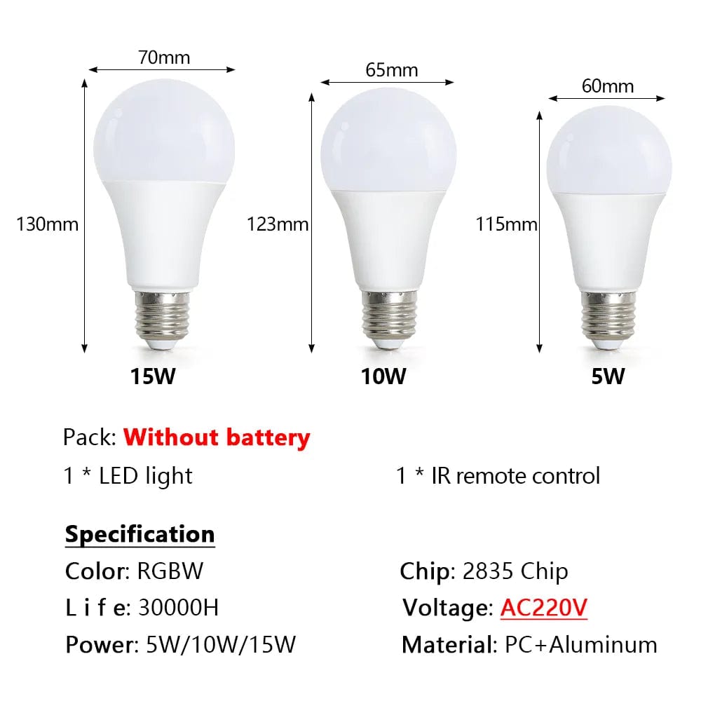Ampoule Connectée Remote ColorBulb | PixBlaster™